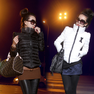 2013 new autumn new arrival slim plus size cotton-padded jacket small cotton-padded jacket short design wadded jacket women's
