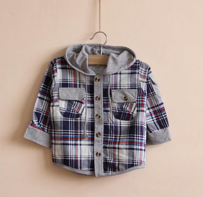 2013 new baby clothes for Wholesale ! 4pcs/ lot ,baby boys /girls  long sleeve neutral hooded shirt,children unisex coat 4 color