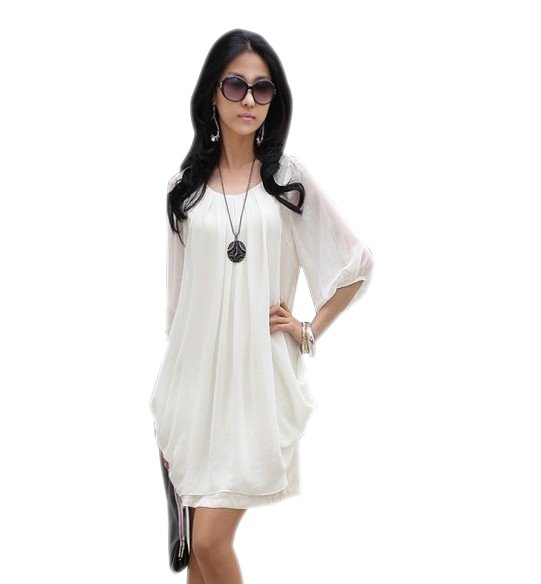 2013 New Chiffon Dress sexy casual dress Sundress Women chiffon skirt Graceful Free shipping WQL020