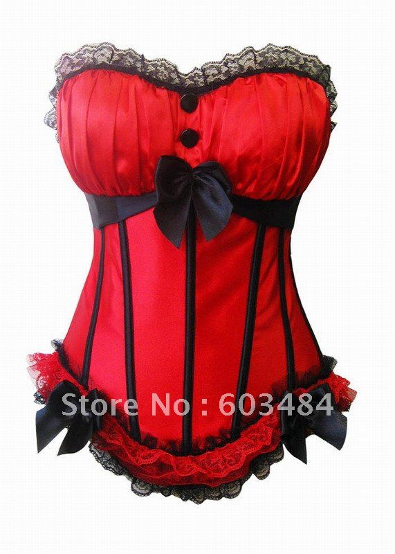 2013 new,CPAM FREE SHIPPING! sexy shaper,sexy corset,sexy bustier,corset+g string,DL5158r