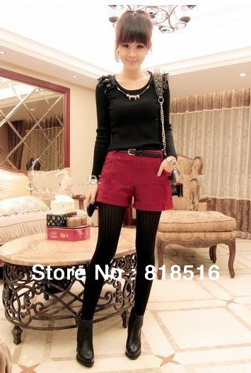 2013 New Fashion Cute Pants Stylish for Lady & Women Shorts trousers, Clothings, Free Shipping,Drop Shipping