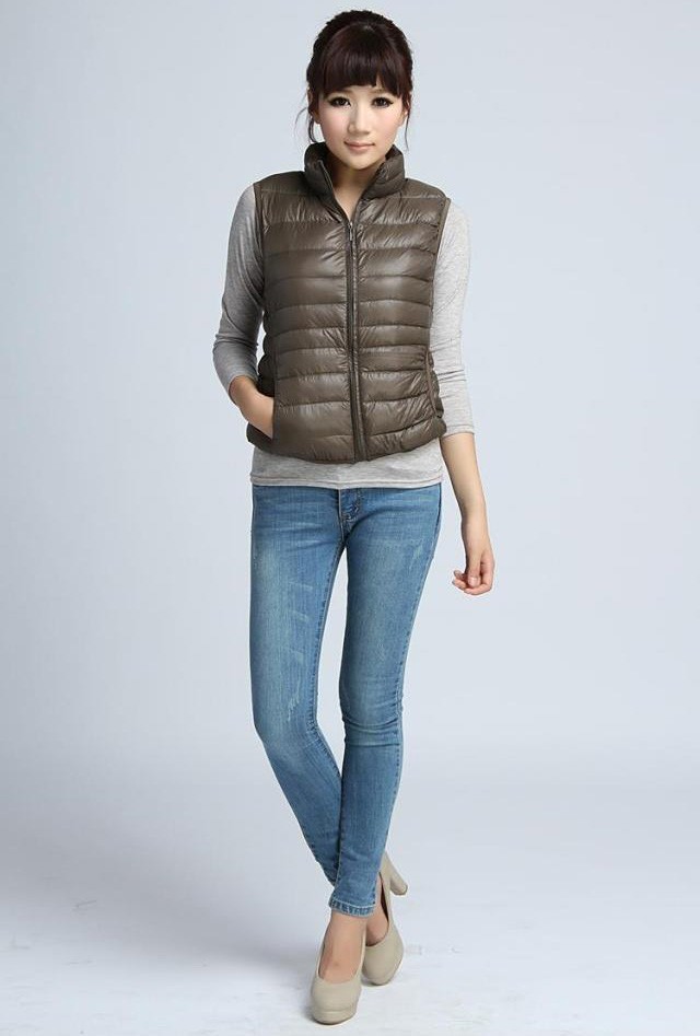 2013 New Fashion Down Vest Jacket For Men and Women Lovers Down Vest 5 Colors 90%Down Warm High Quality free shipping