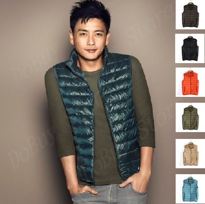 2013 New Fashion Down Vest Jacket For Men and Women Lovers Down Vest 6 Colors 80%Down Warm High Quality free shipping