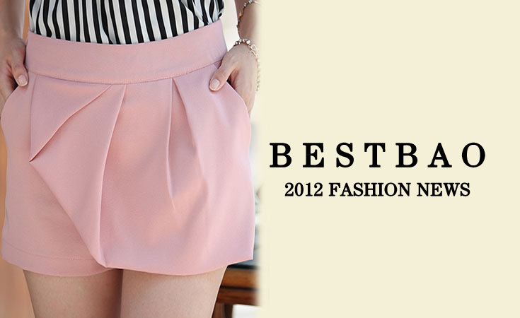 2013 new fashion fold bud skirt spring and summer shorts