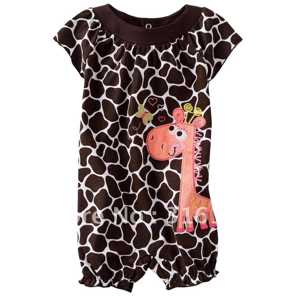 2013 new fashion style baby clothes comfortable and special baby Romper is hot, do not miss 7075 brown