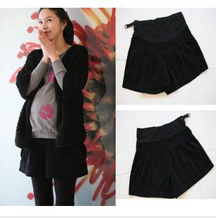 2013 new hot sale casual autumn winter maternity shorts pregant woman  shorts comfortable abdominal shorts