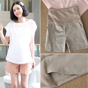 2013 new hot sale casual maternity shorts pregant woman shorts comfortable abdominal shorts