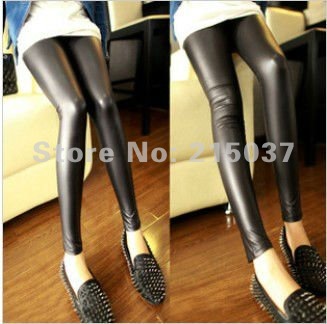 2013 new hot Ultra thick section Imitation Leather Leggings - Fashion Women Tight Trousers, Promotion! Free shipping