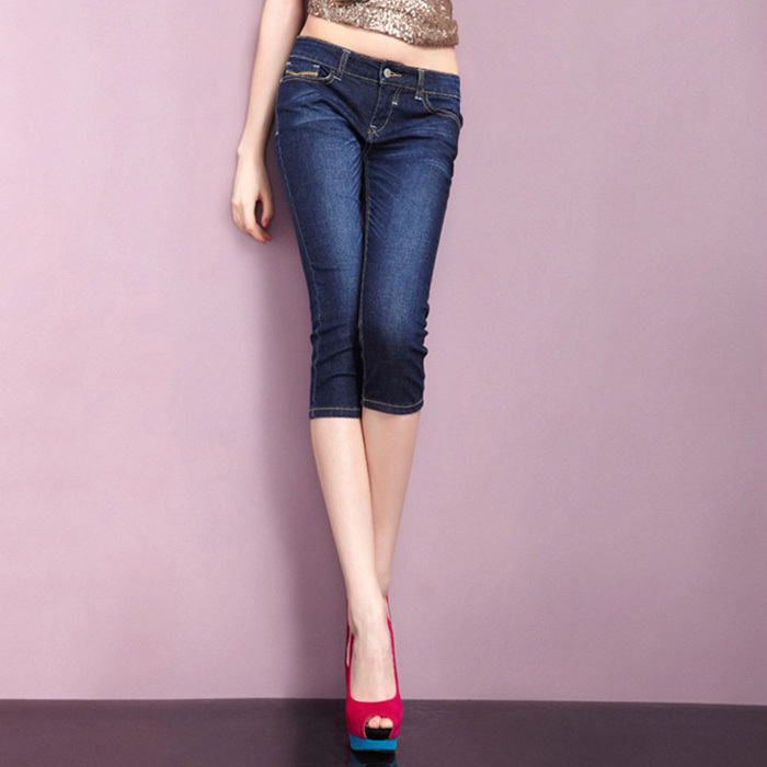 2013 new jeans washed seven jeans pants thin female trousers  free shipping WKN030