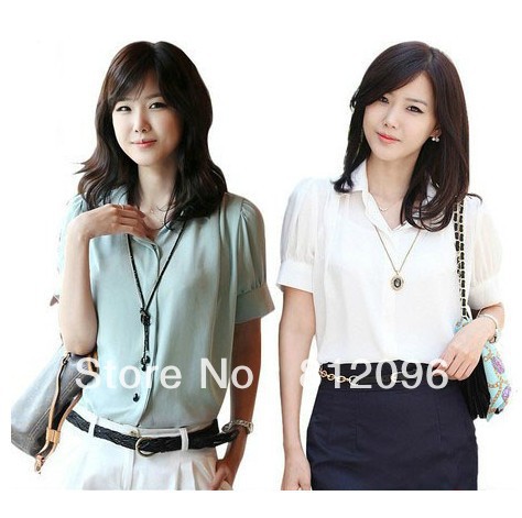 2013 new Promotions hot trendy cozy women blouse shirts jacket T-shirt Fashion Korean loose cardigan Chiffon career