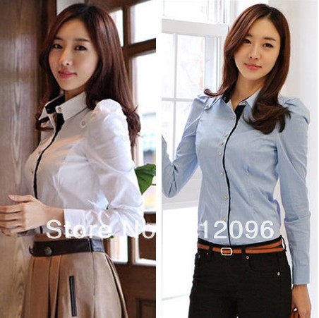 2013 new Promotions hot trendy cozy women blouse shirts jacket T-shirt Fashion Korean version of the shirt OL commuter Slim