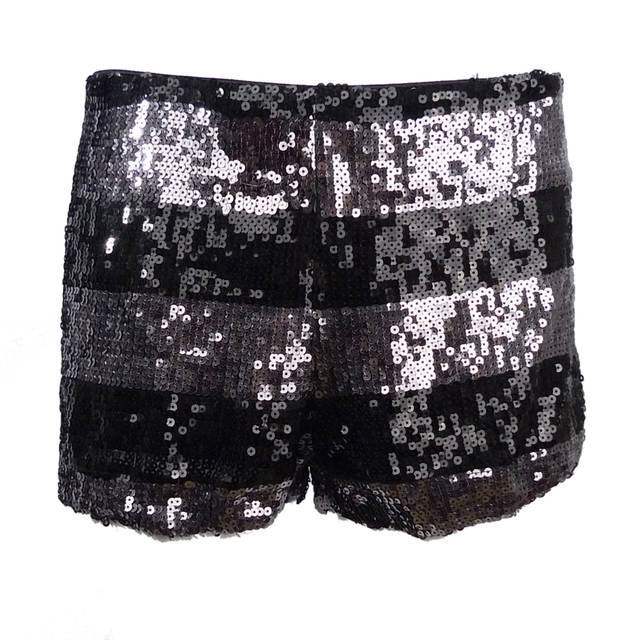 2013 New sexy hot pants shorts club shining short pants women sequins zipper BLNGBLING low waist shorts Free Shipping st8