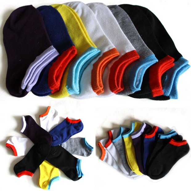 2013 new Spring and summer multicolour candy color cotton socks