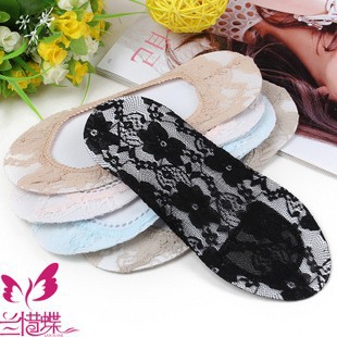 2013 new Spring  Fashion Lace socks/sock slipper Ship For Women