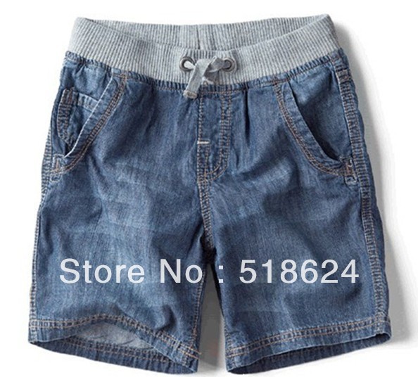 2013 new style denim shorts for boys ,high quality fashion blue shorts jeans, 8pcs/lot wholesale promotion,free shipping