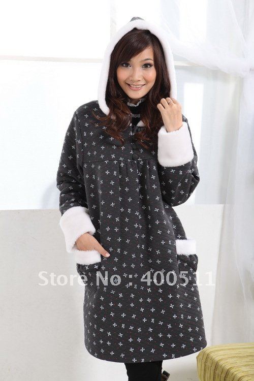 2013 New Style, Fashion Winter Hoody Coat for Maternity Ladies 1009