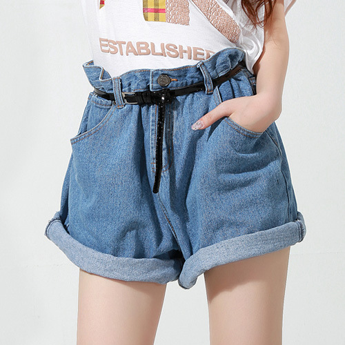 2013 new style super brand Europe and the United States style women's shorts with belt/wholesale&retail