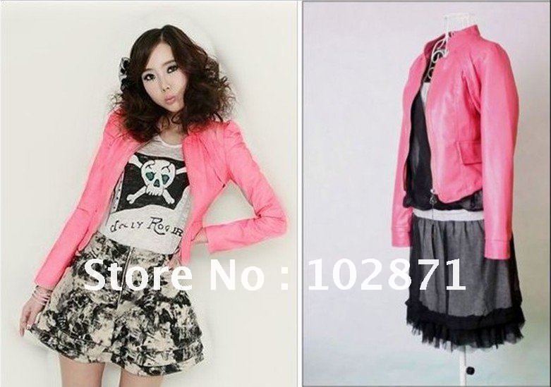 2013 new winter fashion handsome stand-up collar hot wild leather jacket,free shipping