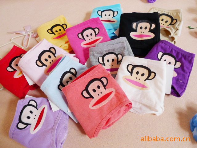2013 new5 6025 cute mouth monkey lady cotton underwear from the grant