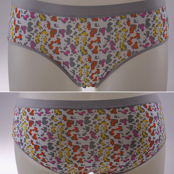 2013 newest retail women's sexy briefs,100% cotton colorful leopard underwear,LARGE SIZE S-XXXL,free shipping ,JWU-11