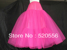 2013 Popular Bride Bridesmaid Accessories   Colorful Evening Dress Petticoat Pink