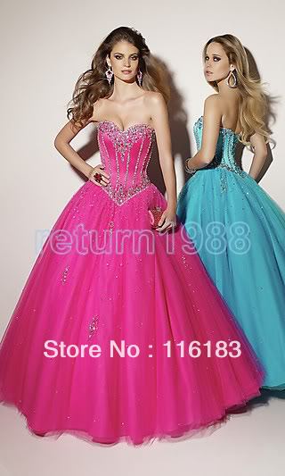 2013  Quinceanera Pageant Evening Prom ballgown  A-Line Quinceanera Graduation  Evening Party Dress Custom Made 6 8 10 12 14 16+