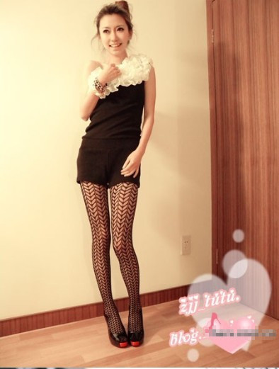 2013 retro style mall grain hollow out net stocking tights