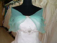 2013 Sexy Elegant Bride Bridesmaid Fitting Shawl Green