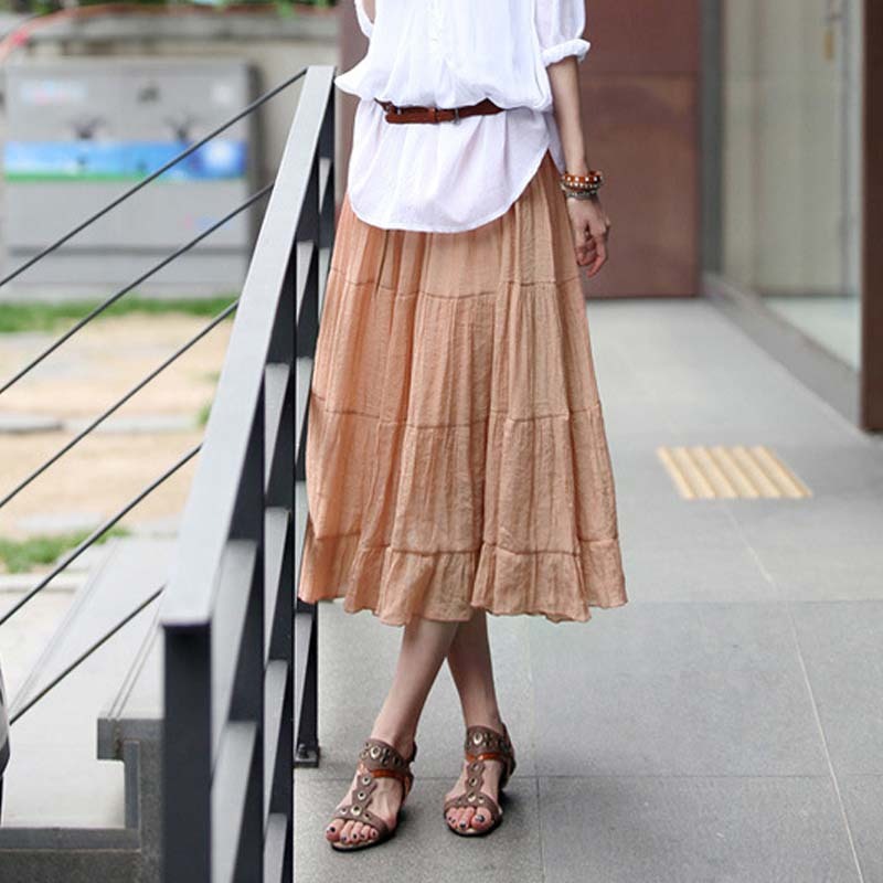 2013 spring 847 summer fashion bohemia leather cummerbund half-length full dress