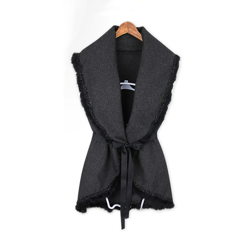 2013 spring and autumn fashion mantle type batwing sleeve black cardigan wool sweater female sweater outerwear