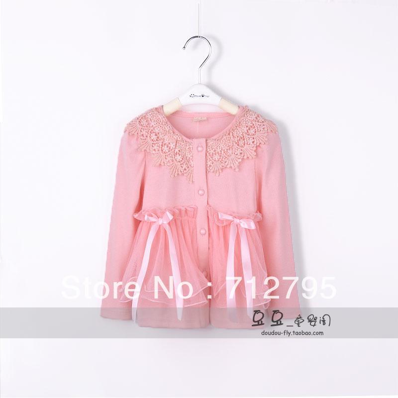 2013 spring and autumn knitted cardigan coat skirt sweet gentlewomen princess top
