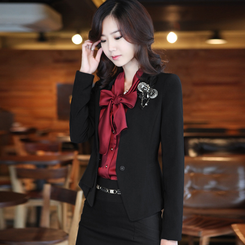 2013 Spring and autumn professional women set fashion ol formal suit skirt work wear