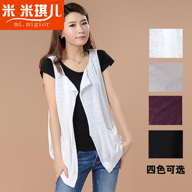 2013 spring and autumn women's fashion cardigan thin sweater coat cape women's