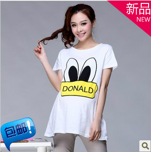 2013 spring and summer maternity clothing maternity short-sleeve casual t-shirt maternity t-shirt s112