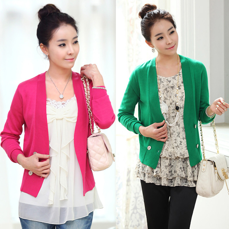 2013 spring autumn and winter style gentlewomen kaross double breasted cardigan