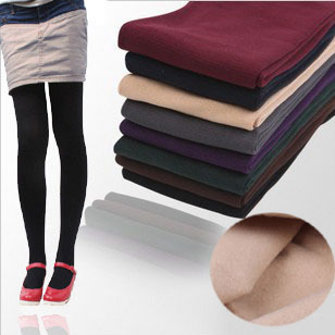 2013 spring bamboo charcoal thickening brushed women's rompers stockings thermal plus size ankle length legging