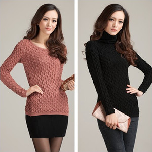 2013 spring bubble sweater elastic shirt long-sleeve slim sweater internality women's