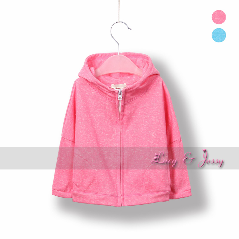 2013 spring child baby girls clothing casual thin all-match solid color 100% cotton cardigan candy color