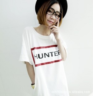 2013 spring Korean quality the bat loose big yards boyfriend lazy pocket T-shirt 9078B30