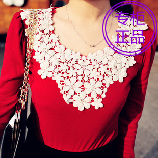 2013 spring lace t-shirt