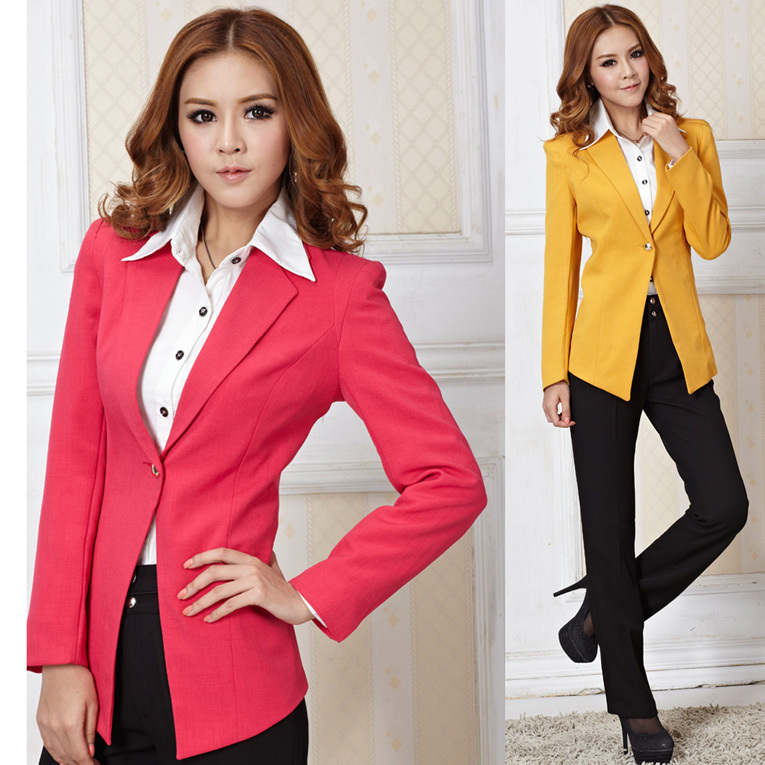 2013 spring long design plus size career set fashion work wear professional skirt formal