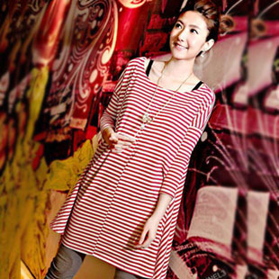 2013 spring maternity clothing loose long-sleeve maternity top casual t-shirt sweatshirt