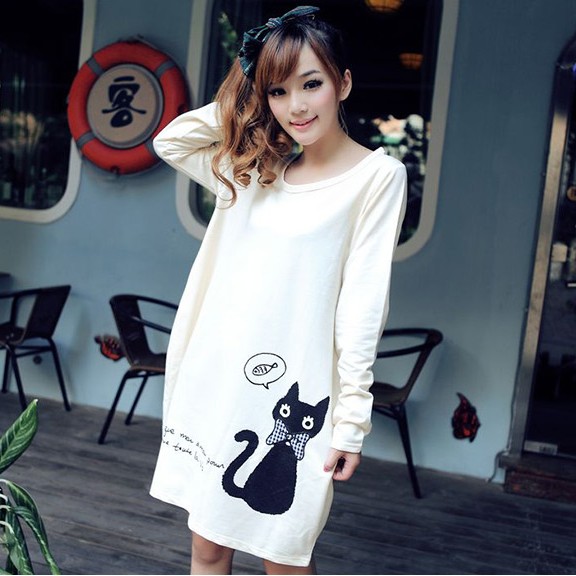 2013 spring maternity clothing maternity top long design spring maternity t-shirt long-sleeve T-shirt plus size