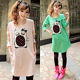 2013 spring maternity clothing plus size loose maternity clothing top maternity clothing long-sleeve T-shirt