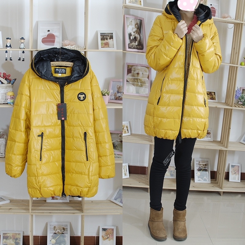 2013 spring medium-long wadded jacket female outerwear down coat slim women's cotton-padded jacket thickening