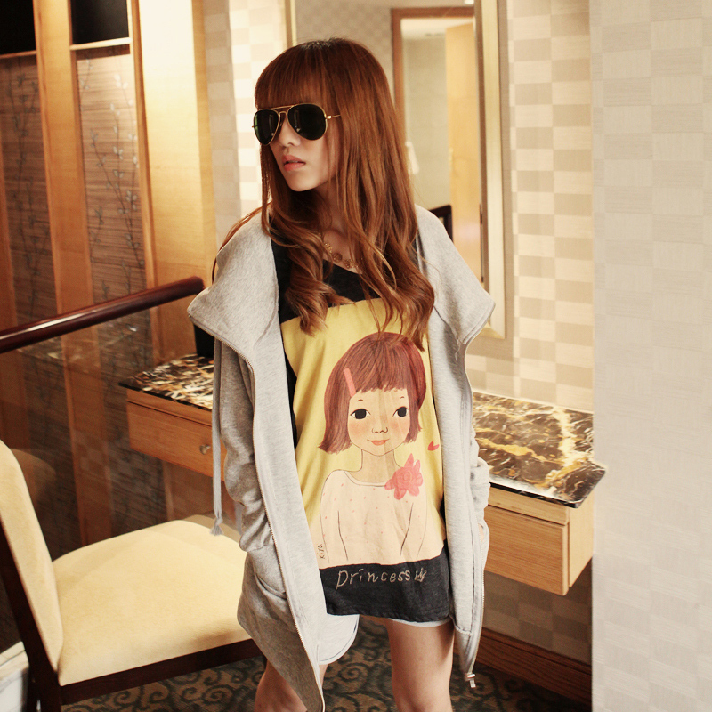 2013 spring new arrival casual all-match fashion spring coat Women