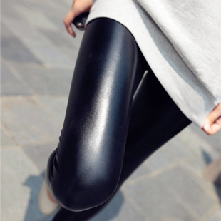 2013 spring new arrival matt faux leather design excellent fashion legging 20352