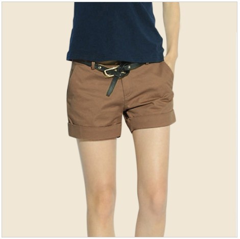 2013 spring new women's casual pants, significant lanky waist shorts.