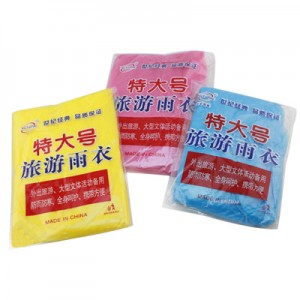 2013 spring pe eco-friendly pullover disposable raincoat tourism supplies poncho