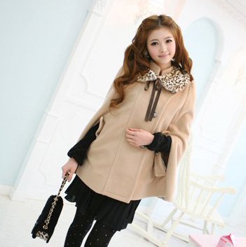 2013 spring plus size woolen overcoat outerwear cape cloak autumn and winter medium-long women's